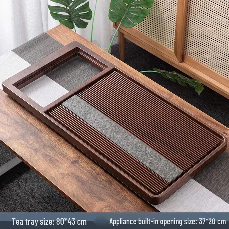 Jiakangming Automatic Bakelite Tea Tray Set