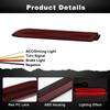 Rear Bumper Reflector Lights For Toyota RAV4 Sienna Venza Avalon Reiz Matrix RC250 RC350 IS-F GX470 RX300 LED Brake Light with Turn Signal