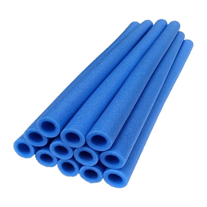 40cm Trampoline Pole Foam Sleeves Cover Blue Foam Padding Long Foam Cover For Trampoline Pole Sponge Tube Round Pipe 12pcs