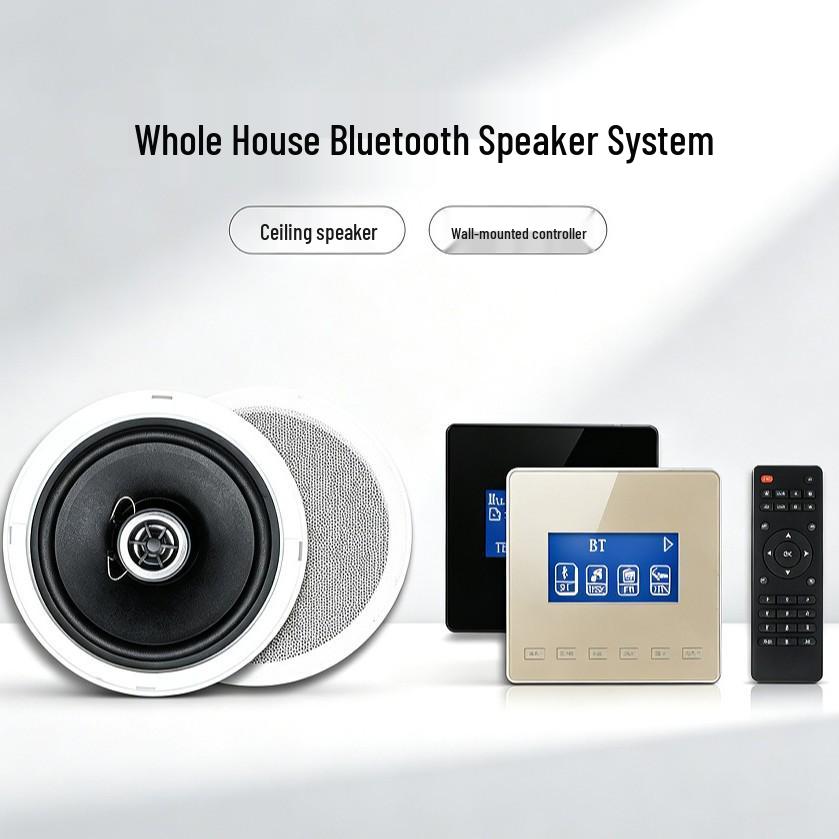 Tianlai 86 Home Music System with Bluetooth USB Audio Controller and Speaker Set 801/601