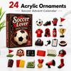 2D Flat Acrylic Airplane Box Soccer Charm 24___0__
