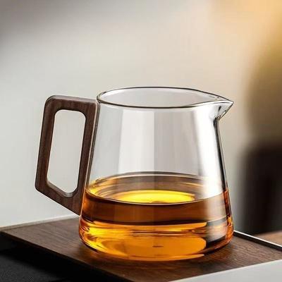 Glass Fair Cup Thickened Heat-resistant Household Square Tea Dispenser Pouring