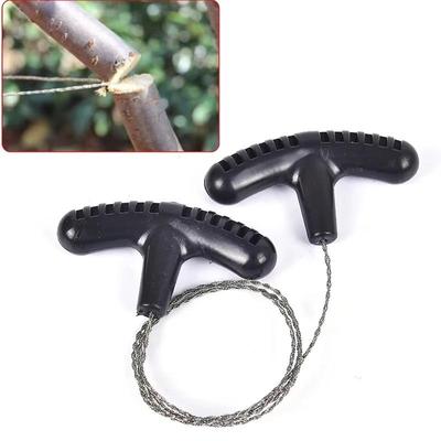 Manuelle Hand Stahlseil Kettensäge Praktisch Tragbar Notfall Überlebensausrüstung Stahlseil Kits Reise Werkzeuge Outdoor Camping Wandern