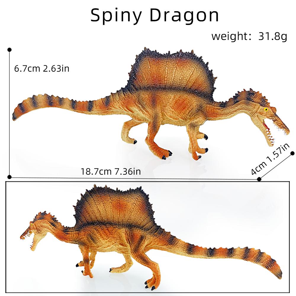 Simulation Animal Dinosaur Model Stegosaurus Hadrosaur Tyrannosaurus Figures Cognitive Educational Puzzle Toys Christmas Gifts