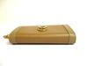 Authentic BVLGARI Brown Leather Gold H/W 6 Pics Key Chain #a671  Refurbished