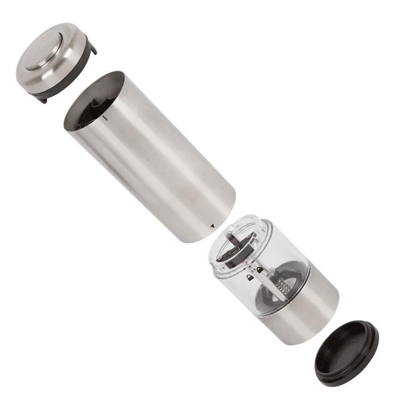 Ruhan Electric Stainless Steel Pepper Grinder Set with Stand