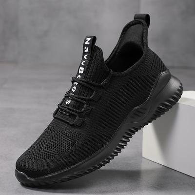 Men Casual Breathable Mesh Sport Shoes New Light Soft Sneakers White Outdoor Running Shoe Wear Resistant Jogging Tennis Shoes