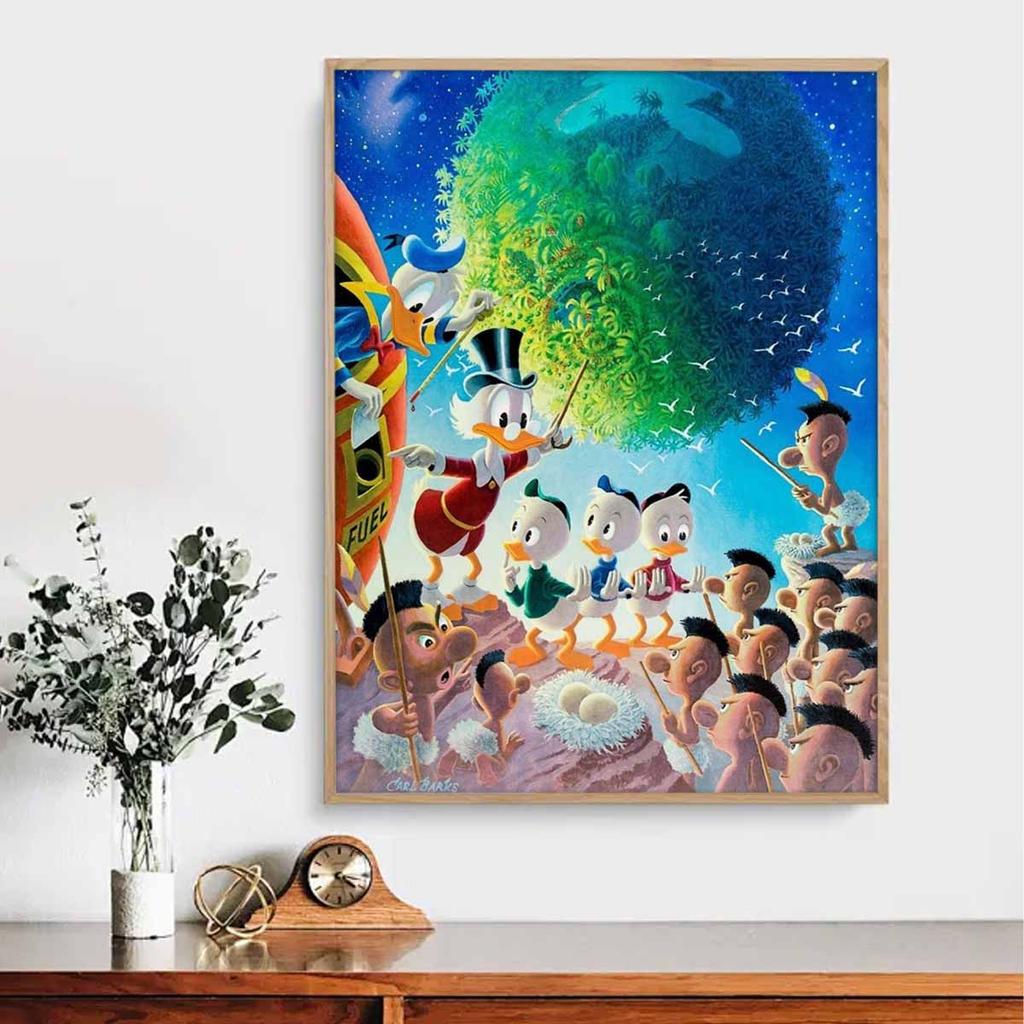 5D Diy Diamond Painting Donald Duck and His Nephews Full Drill Rhinestones Mosaic Embroidery Handmade Products Home Decor Gift