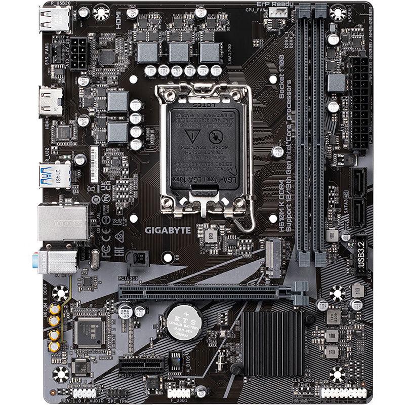 GIGABYTE H610M K DDR4 Motherboard