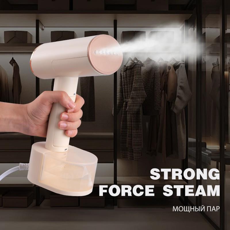 Compact 2-in-1 Travel Garment Steamer & Iron