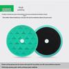 5/6 Inch Beveled Edge Triangle Pattern Sponge Polishing Pad for Car Detailing and Scratch Repair