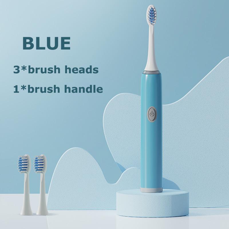 

Звуковые электрические щетки для зубов бытовые вибрирующие зубные щетки для взрослых на батарейках легкие дорожные электрические зубные щетки