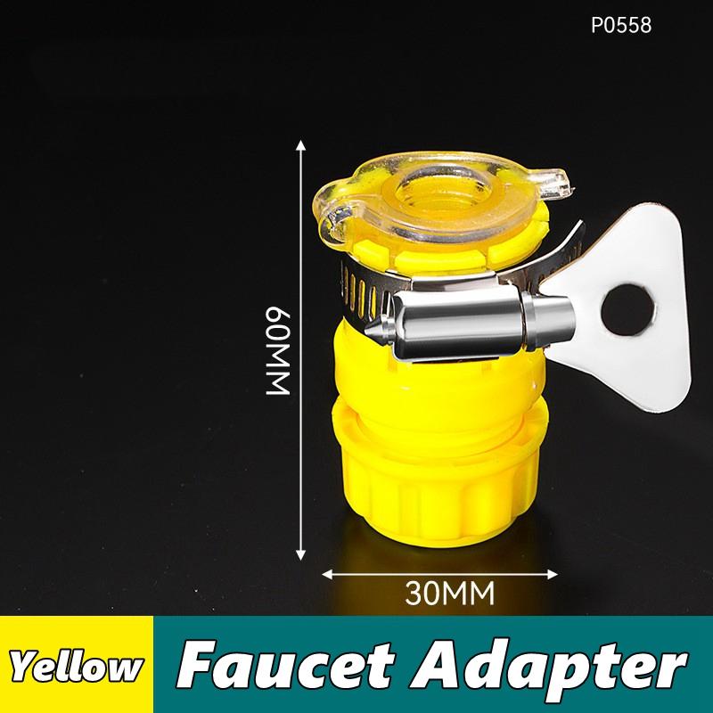 Plastic Home Hose Faucet Adapter, Garden Hose Water Pipe Quick Connector Hose Fitting Car Washing Garden Irrigation Connector