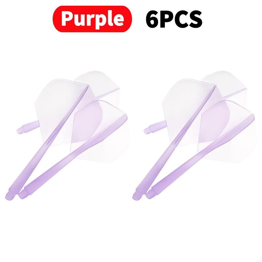3-30Pcs 2BA Darts Tail Durable Anti-fall Darts Flights Transparent Plastic Darts Shafts Dart Throwing Entertainment Games