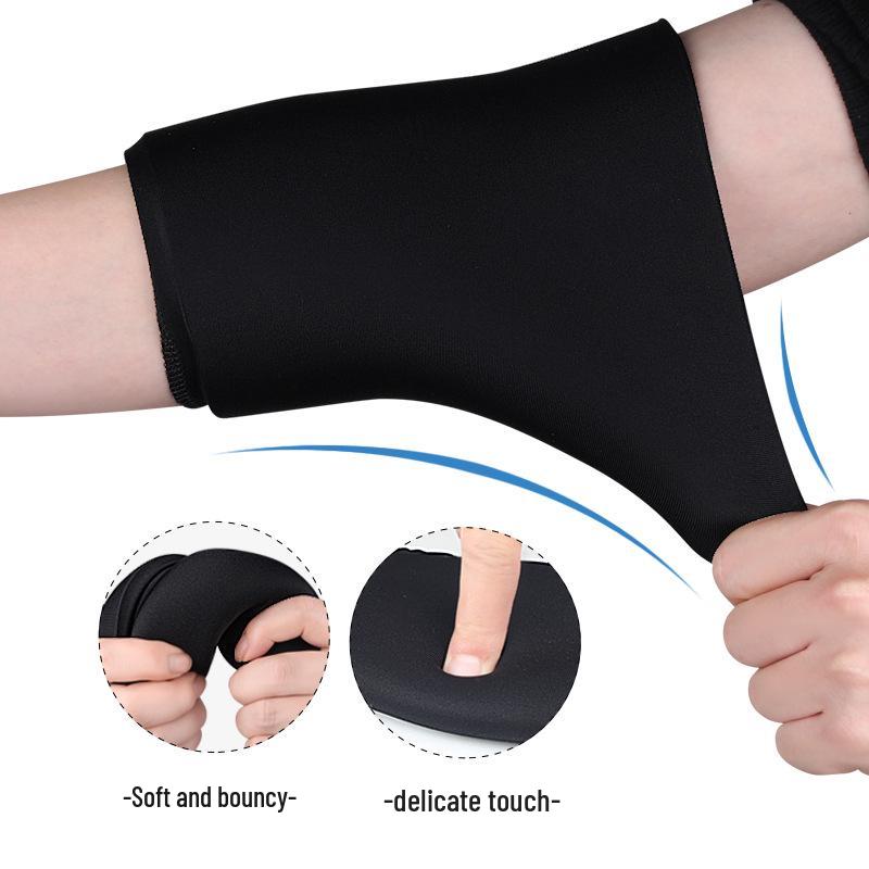 Dual-Use Gel Ice Pack Elbow and Knee Support - High Elasticity, Pressure Relief, Shock Absorption, Hot/Cold Therapy Gear.