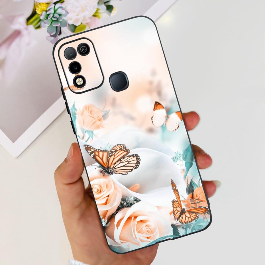 For Infinix Hot 10 Play X688C X688D Phone Case Cute Design Soft Silicone Back Cover For Infinix Hot 10 X682 Hot10 10 Lite X657B