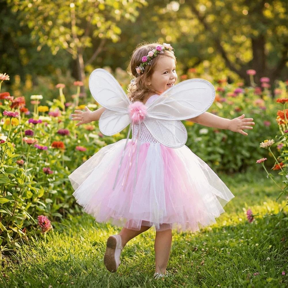 Funny Fairy Butterfly Wings Fantasy Dragonfly Elf Wings Fairy Costume Dress Up Wings Girls