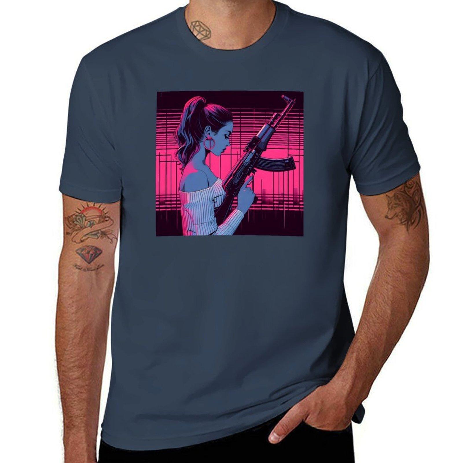 Dangerous Girl Tshirt Soft Lightweight Cotton Tshirt S