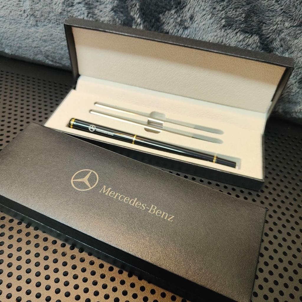 IXEA6 For Mercedes Benz AMG A B C E S GLA GLB GLC GLE CLA Gift Box Packaging Luxury Metal Ballpoint Pens School Signature Roller Pen