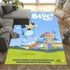 Bluey Friends Adventure Floor Mat Suitable for Kitchen Decorate room Foyer Living Rooms Antislip Carpet Anime Office Decor Best for Christmas