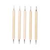 5 Double-Ended Embossing Pens for Wood, Quilling, Clay, and Pottery