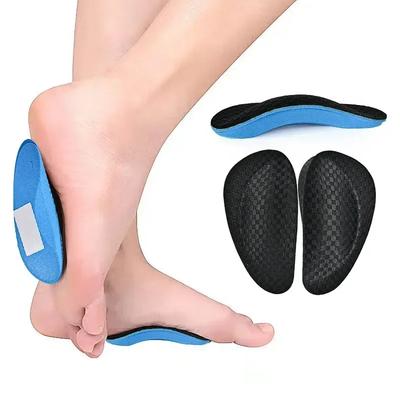 1Pair Eva Sports Palm Protector Insole For Men Women Flat Arch Support Half Cushion Orthopedic Footbed