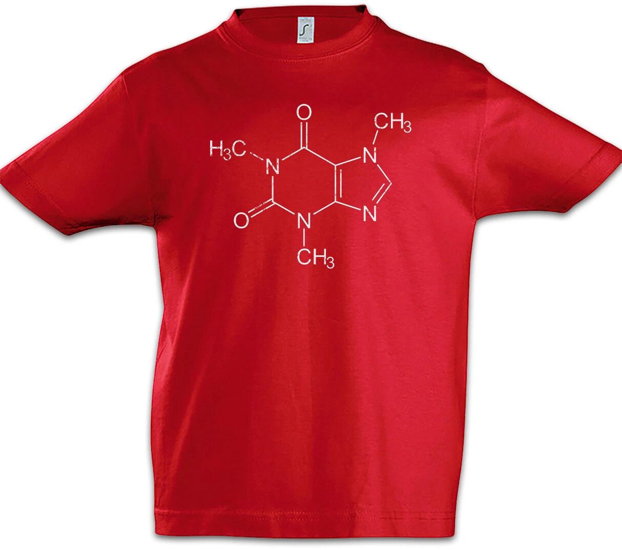 Caffeine Molecule Boys kids boys T-Shirt Fun Caffeine Nerd Coffee Chemist Chemistry Teacher 120