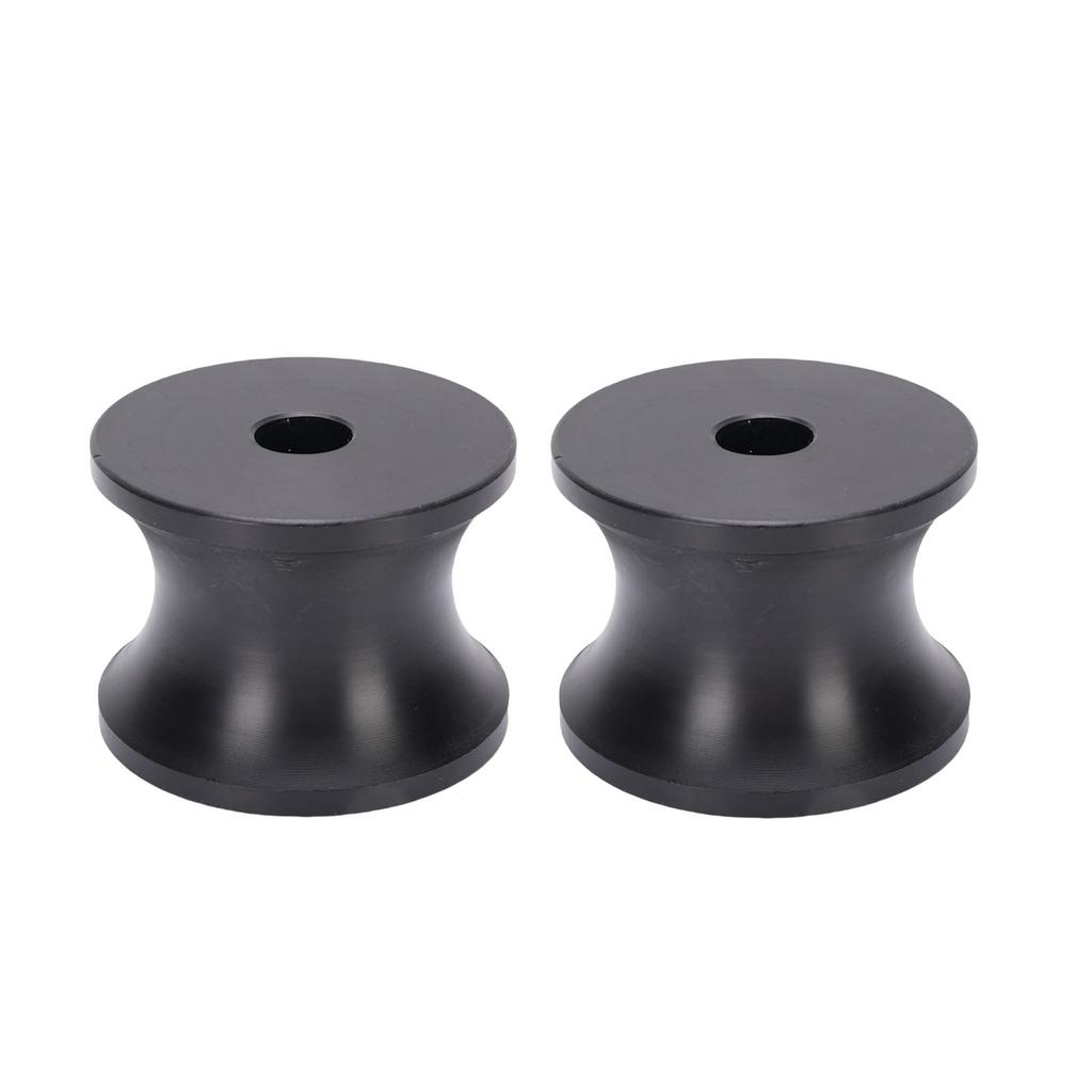 2PCS Boat Trailer Bow Roller Long Term Durability Anti Scratch Protection Nylon Bow Stop Roller