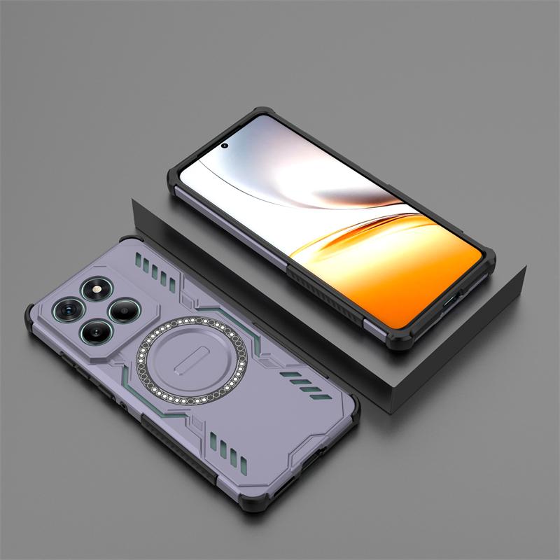 Case For Motorola Edge 60 Fusion Magnetic Adsorption Wireless Charge Cover Moto Edge 60 Fusion Case For Moto Edge 60 Fusion Case