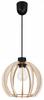 Modern wooden LED ceiling pendant lamp