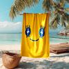 Proof Beach Towel with T-Tamagotchis Virtual Pet Pattern - Soft,absorbent,quick-drying,machine Washable - Perfect for Swimming,camping,bathing