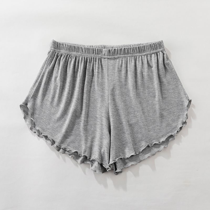 

Modal High Waist Anti-Exposure Casual Shorts Light gray M (recommended 40.00 kg-50.00 kg