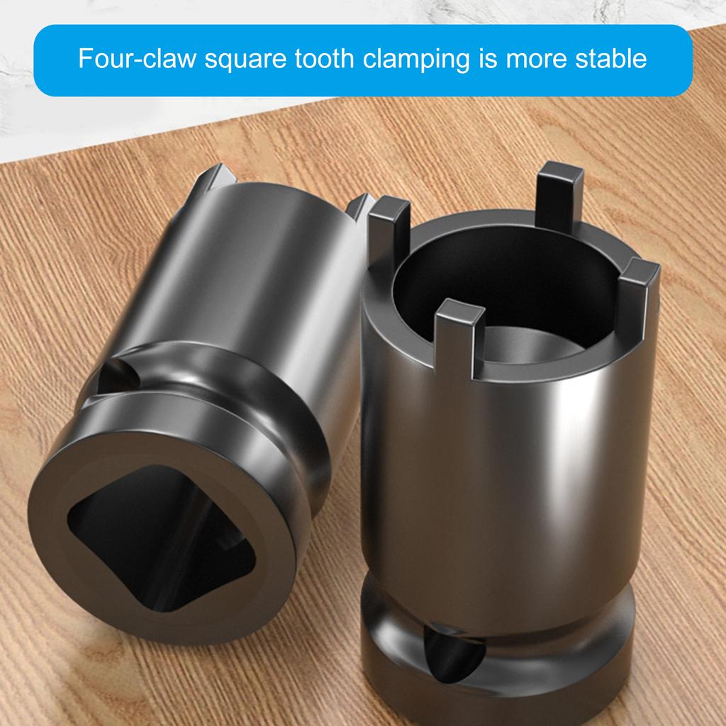 Electric Spanner for Power Angle Grinders 4 Pronged for 1/2" Interfaces Tool Fast Flange Nut Removal In Home Repairs