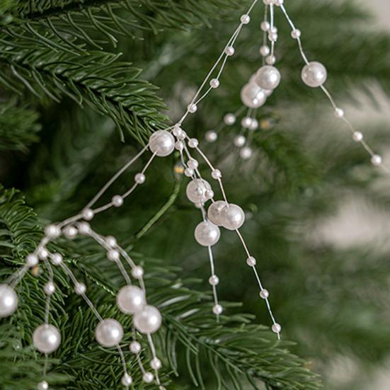 Christmas Tree Pendant DIY Hanging Ornament Festive Atmosphere Bead Strings for