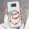 Clear Phone Case For Xiaomi Poco X3 X4 NFC X5 X6 X7 Pro F4 GT F5 Soft TPU Casing Retro Pocket Watch Patterns Shockproof Shell For Xiaomi Cover Capa
