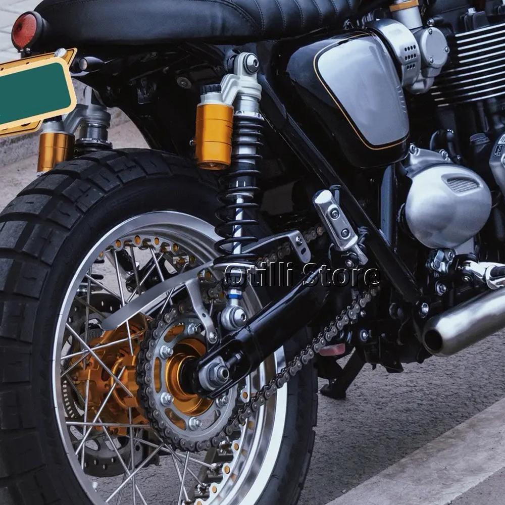 Fit For Bonneville T100 T120 Scrambler Speed Twin 900 1200 Thruxton RS Rear Sprocket Cover Motorcycle Chain Protector Guard