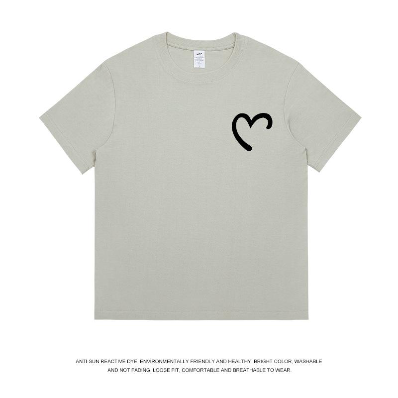 Футболка Summer Simplicity из хлопка с круглым вырезом и коротким рукавом — фото 11