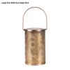 Solar LED Sunflower Hanging Lamp: Waterproof Wrought Iron Outdoor Courtyard Light