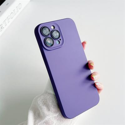 Nové designové tekuté silikonové pouzdro na telefon pro iPhone 14 13 12 11 Pro Max Lens Ochrana obrazovky fotoaparátu Nárazuvzdorný kryt telefonu Funda