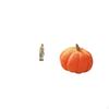 Blessed Mary Pumpkin Sculpture Decorative Resin Jesus Lady Statue Cushion Artwork for Office Car Bed