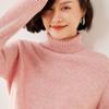 2025 Fall/Winter Cashmere High-Neck Seven-Stitch Thick Slimming Long-Sleeve Knit Base Layer Sweater