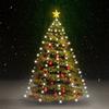 VidaXL Christmas Tree String Lights Christmas Decoration Light Christmas Ornament Outdoor Garden 210 LED White 328879