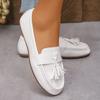 Plus Size Shoes for Women 36-43 Spring Summer Women Slip On Platform Round Toe Comfortable Non-slip Flats Zapatos De Mujer