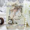 Mò Mò Retro Wood Color Journal Stickers: Hollowed Out Embossed Corner, DIY Decorative Collage Series.