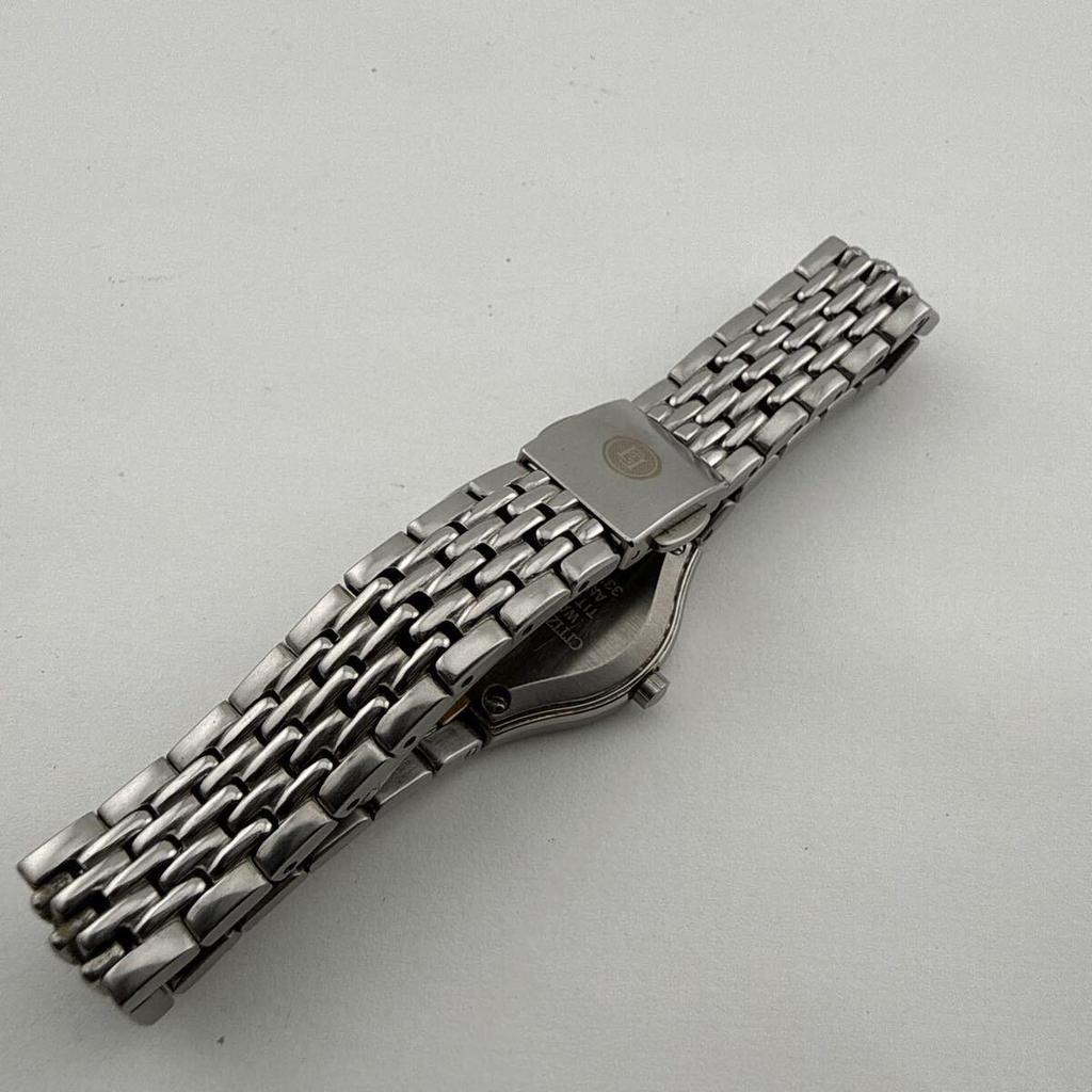 Used CITIZEN EXCEED TITANIUM 3330-C80339 Women's Watch Quartz Working Product Battery Replaced [R425]