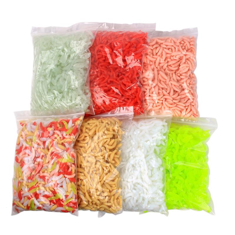 Soft Bait, Bread Worm, Bionic Soft Worm, Lure Soft Bait, Fake Earthworm, Maggot, Luminous