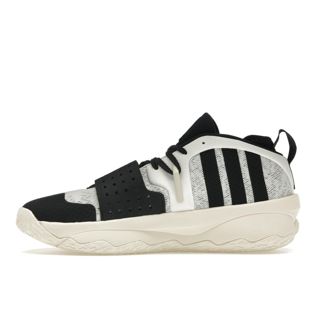 adidas Dame 8 EXTPLY White Black Men Sneakers Footwear-White Core-Black Off-White ID5678