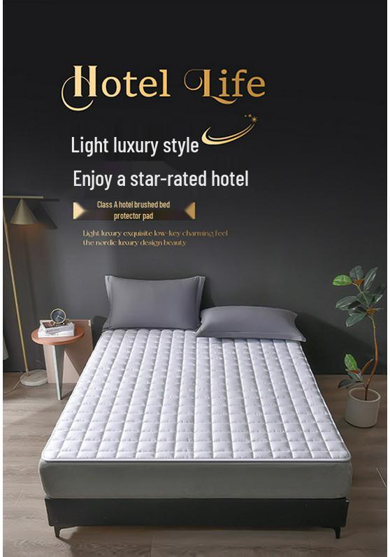 Hotel Bed Protector: Stain-Proof Quilted Mattress Cover