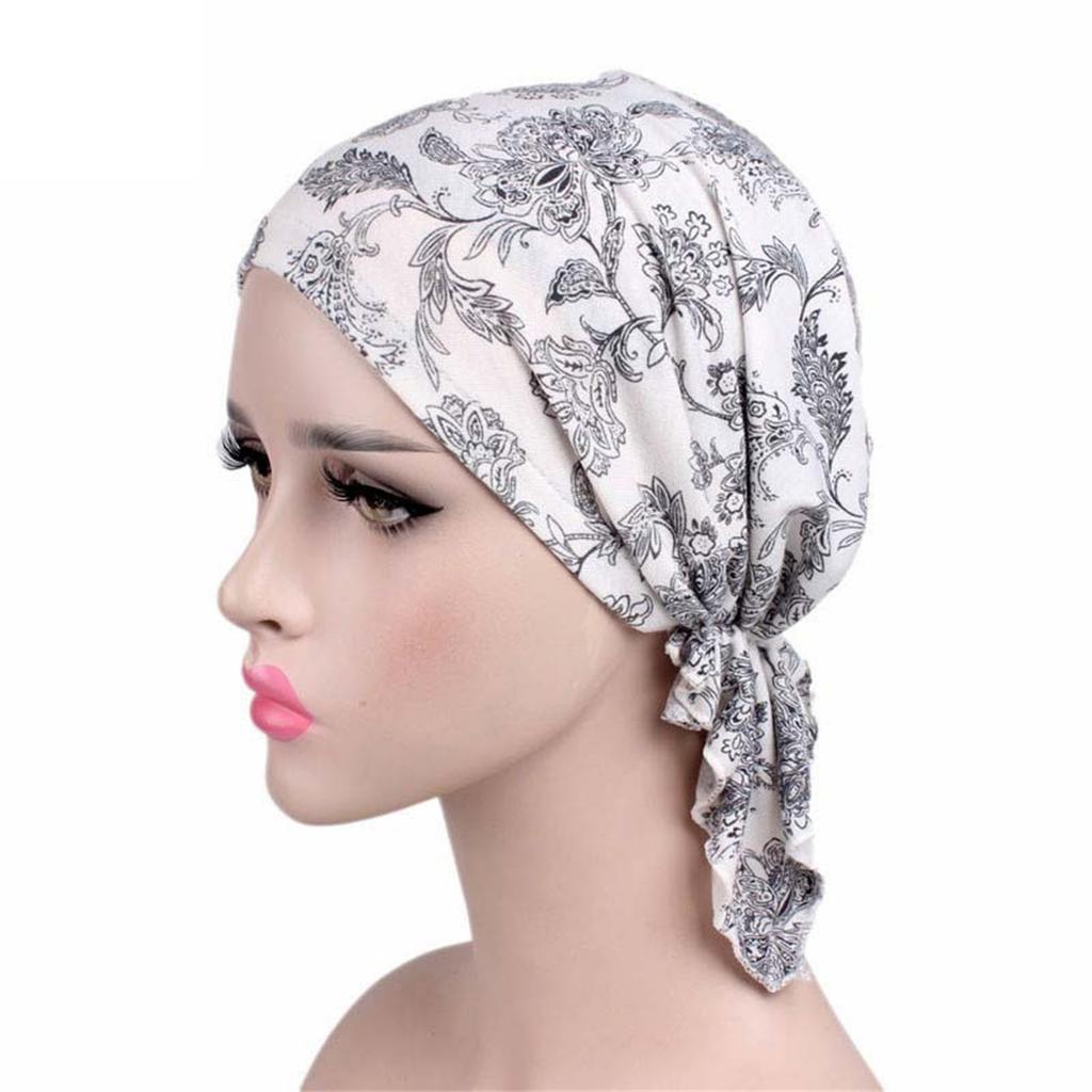 Comfortable Elastic Cancer Head Cover For Chemotherapy Patients Lightweight Cotton Headwear Accessory