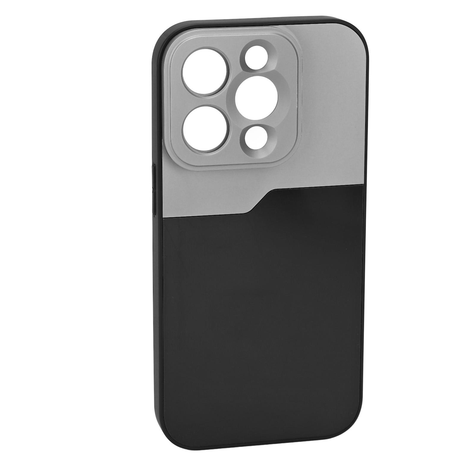 

Чехол для телефона для iPhone 14 Pro Противоударная задняя крышка телефона со встроенным резьбовым креплением для объектива 17 мм